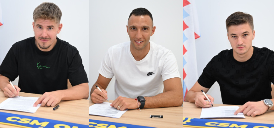 Pintér, Magyari și Popșa sunt noile achiziții ale CSM Olimpiei